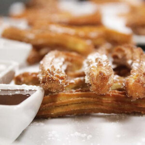 Churros con Chocolate