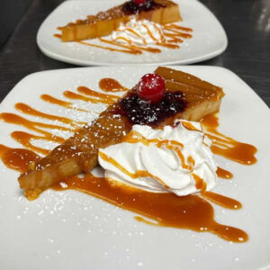 Flan de Queso y Guava