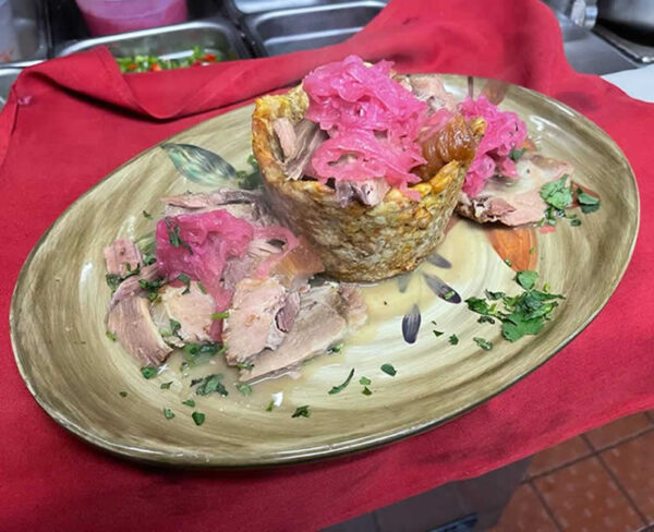 Mofongo de Pernil